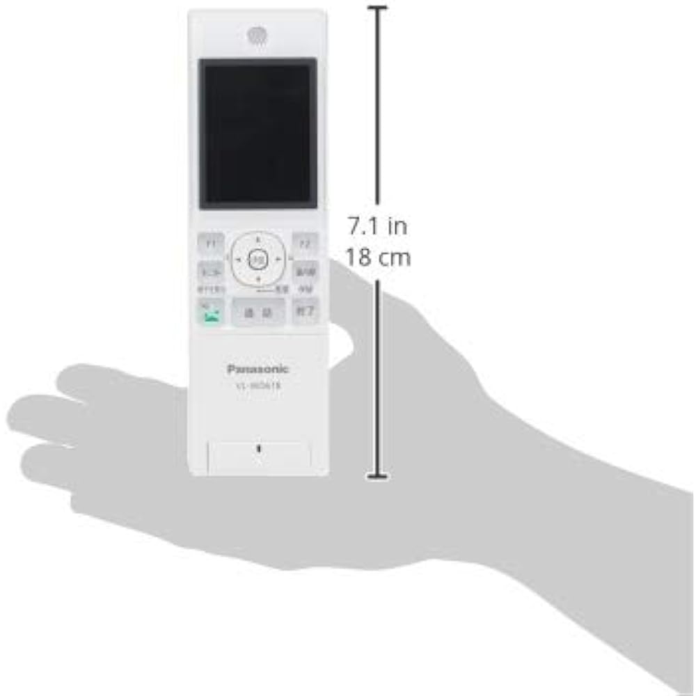 Panasonic TV Door Phone Wireless Monitor Handset VL-WD618