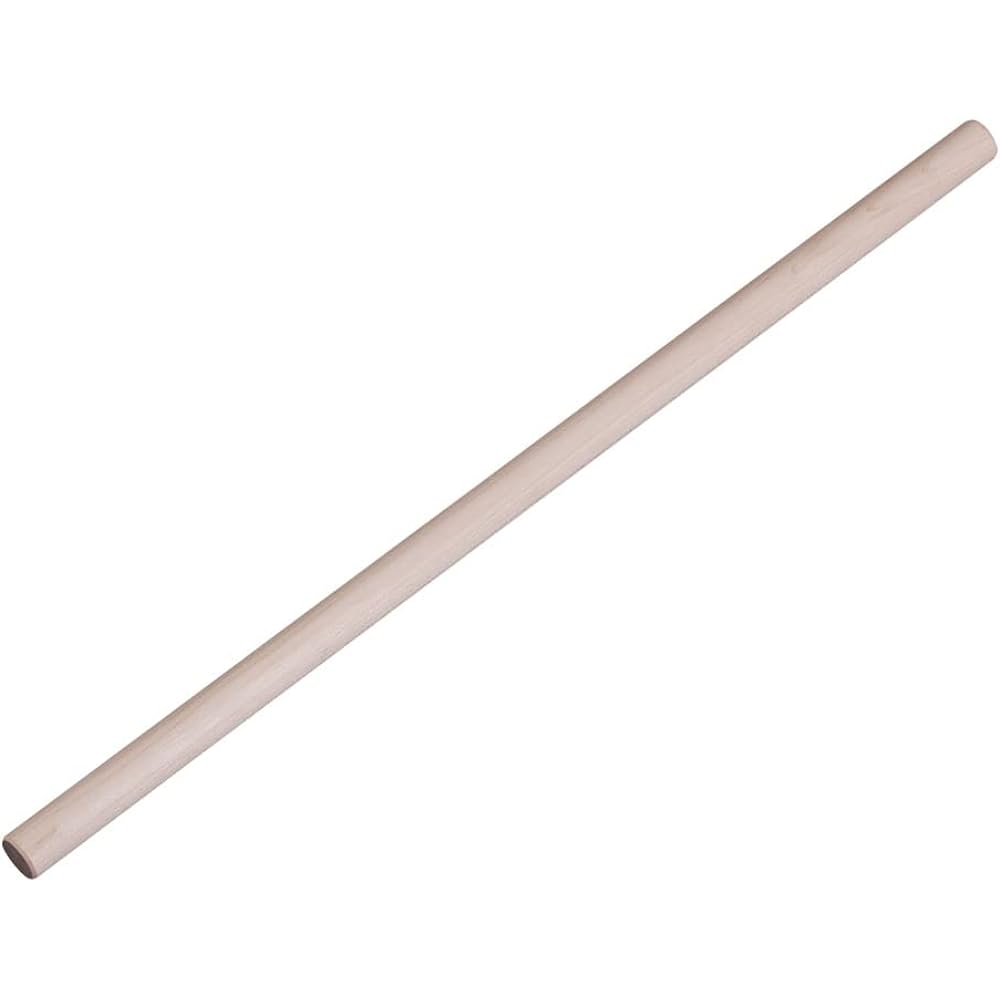 Endo Shoji Rolling Pin Wood Grain 90cm Commercial Use Soba Rolling Pin AMV15090