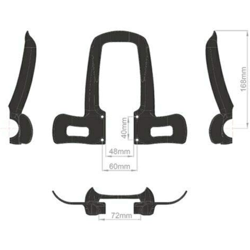 Controltech Impel TT UD Carbon Clip-on Aerobar Time Trial/Triathlon Gray Deco, TTH-13, WH1852