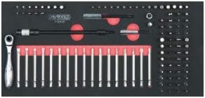 KS TOOLS SCS 1/4 inch bit set 101 pcs 1/3 system insert SCS 1/4" Bit set 101 pcs 1/3 system insert 713.0101
