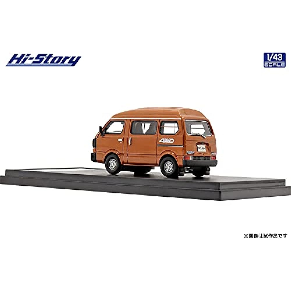 Hi Story 1/43 Subaru SAMBAR 4WD (1980) Mighty Brown Completed Product HS340BR