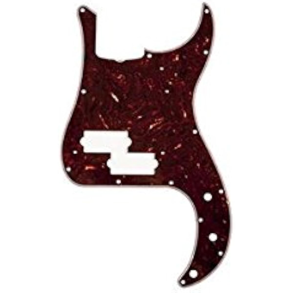 FENDER 63 Precision Bass Pickguard Pure Vintage '63 Precision Bass Pickguard Brown Shell