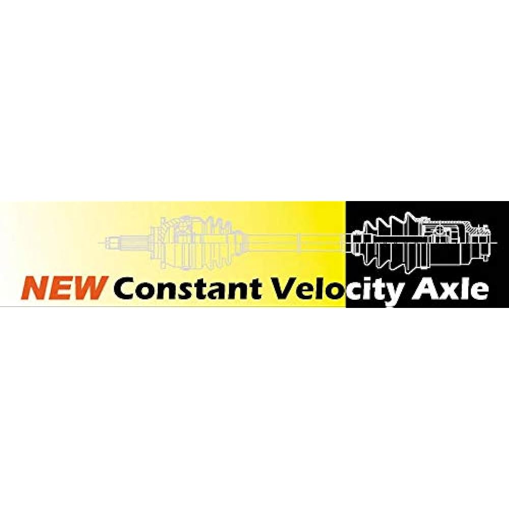 DTA Rear CV Axle Compatible with 2015-2016 Polaris Ranger 570 Midsize (2 Seats) 2016 Polaris Ranger Crew 570 Midsize - Rear Left or Right - Does not fit Full Size