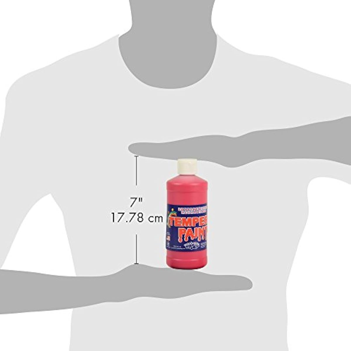 Constructive Playthings Washable Red Pint Tempera Paint