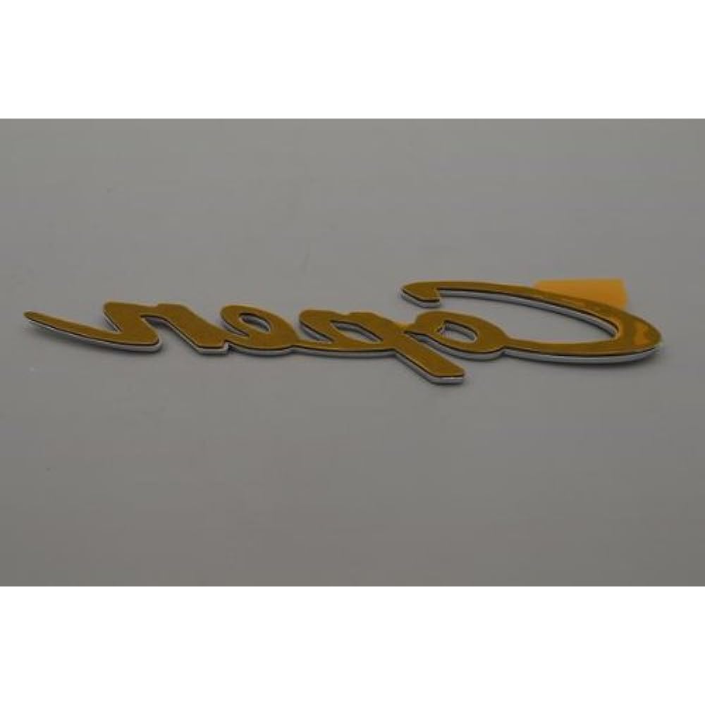 Daihatsu Copen back emblem silver