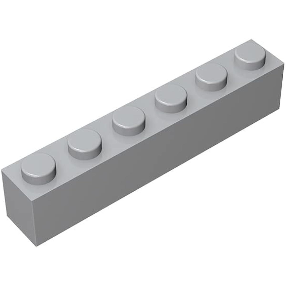 Classic Bulk Blocks 1x6 100 Pieces Black Bricks 1x6 Compatible with Lego Parts and Pieces 3009 Creative Playset - Compatible with Major Brands (Color: Black)