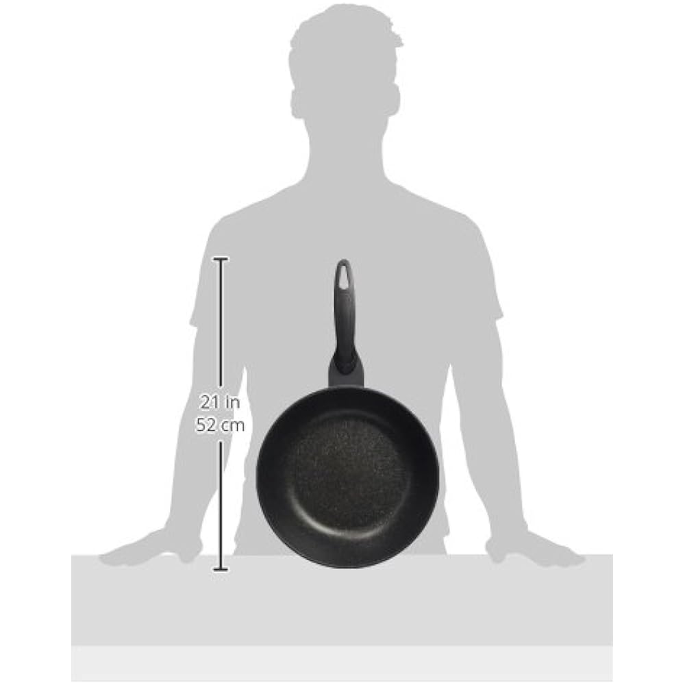Endo Shoji Commercial Teflon Marble Coat Stir-Fry Pot 28cm IH Compatible Aluminum Casting/Marble Coat Made in Korea AIT2802