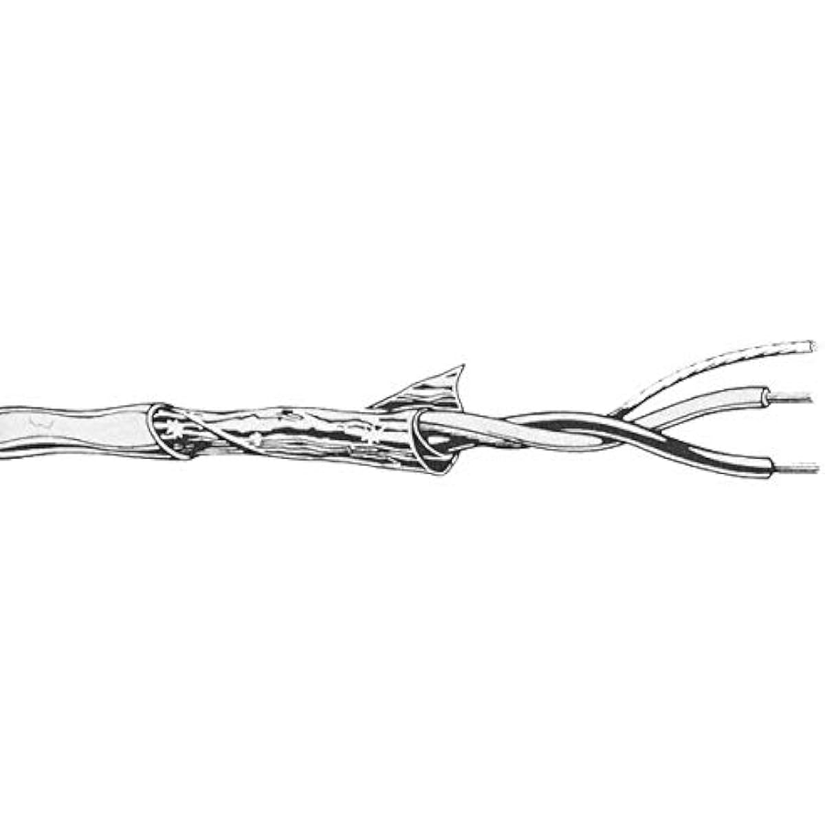 CANARE Shielded Cable L2B2AT 200m GRAY