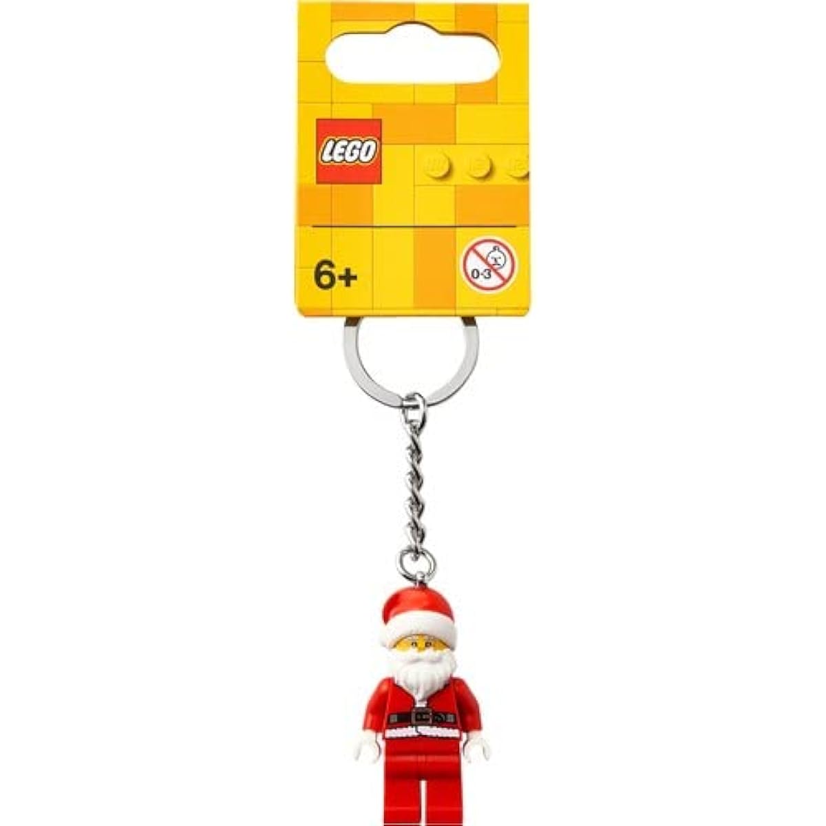 LEGO Happy Santa Keychain 2021