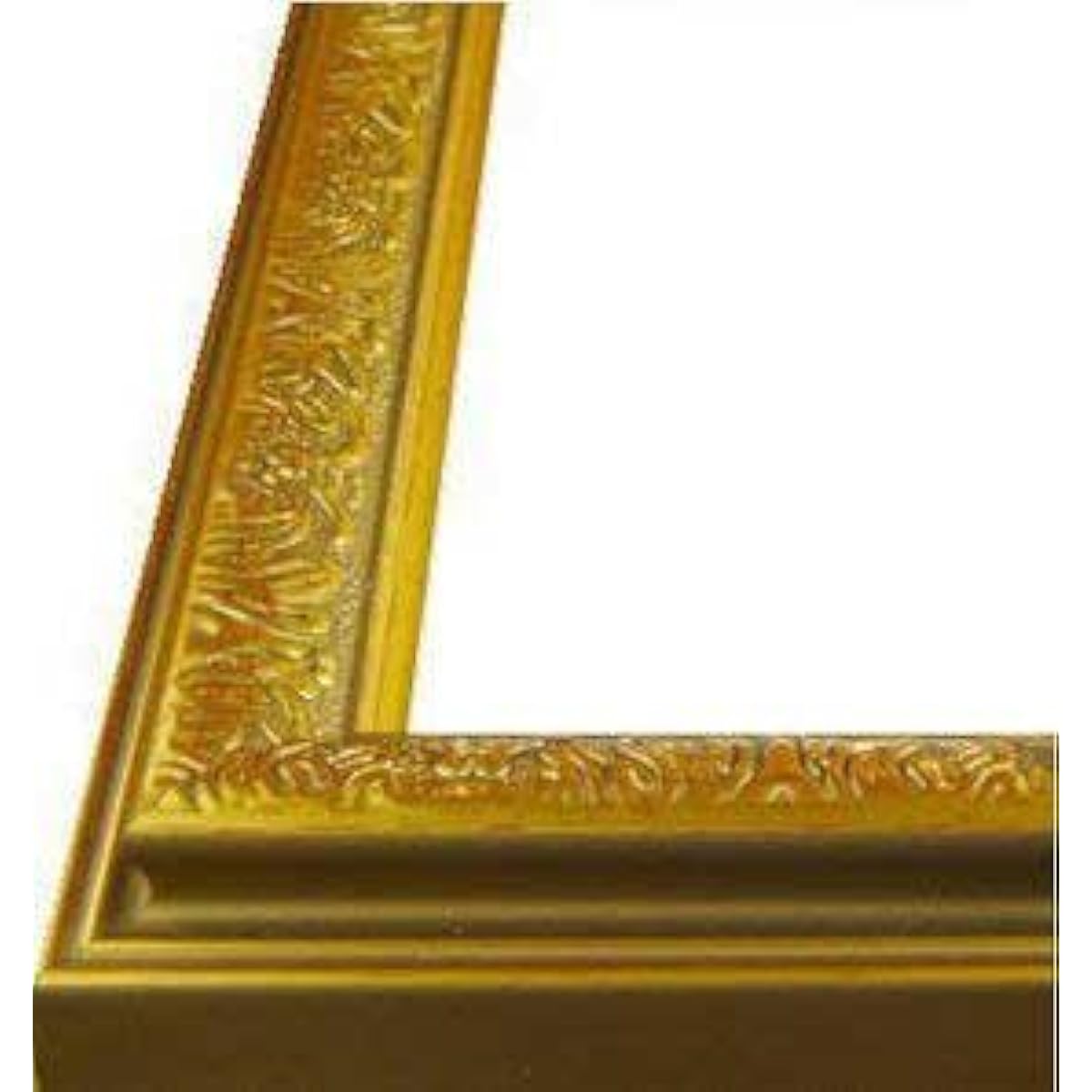 Watercolor frame Shine/Gold For watercolor F10 (530 x 455 mm) UV-cut acrylic with mat Mat color: White