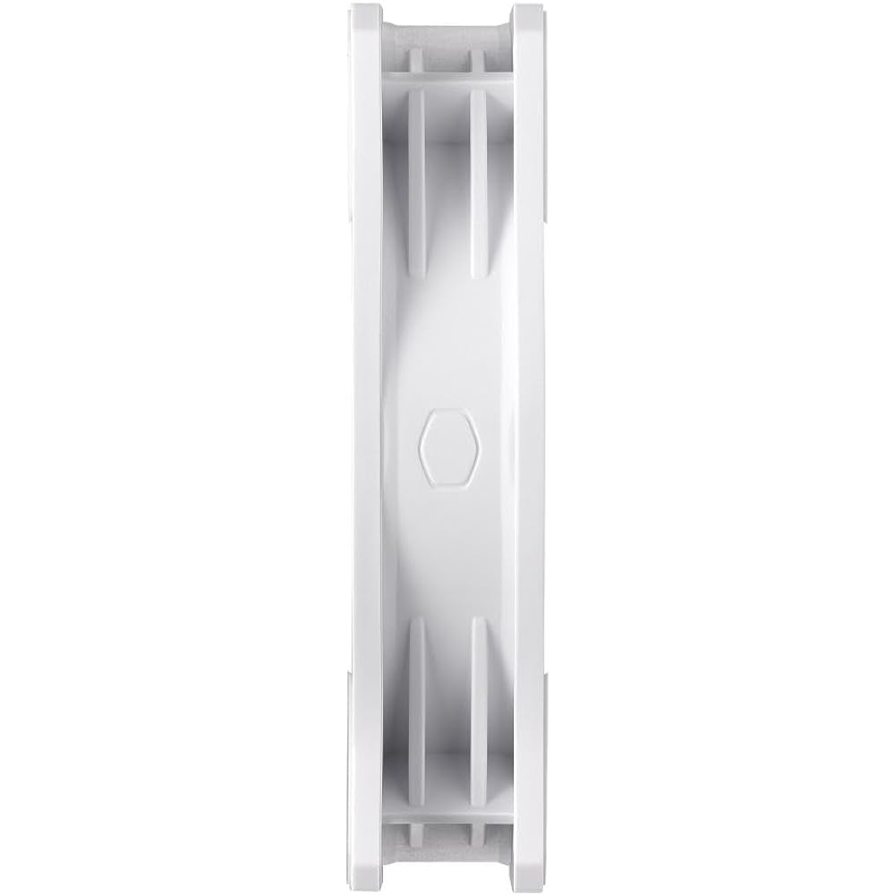 Cooler Master Mobius 120P ARGB White Edition with ring blade, long life and high air volume model, PC case fan MFZ-M2DW-24NP2-R1 FN2053