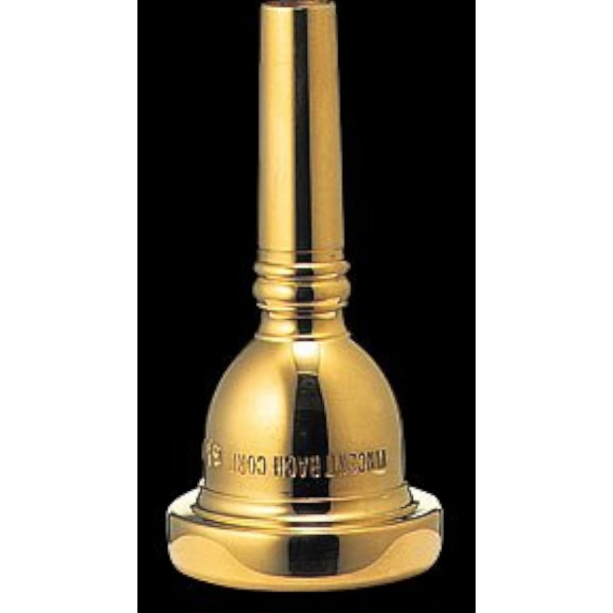 V.Bach Trombone Mouthpiece (Thick Tube) GP (Gold Plated) (5G)