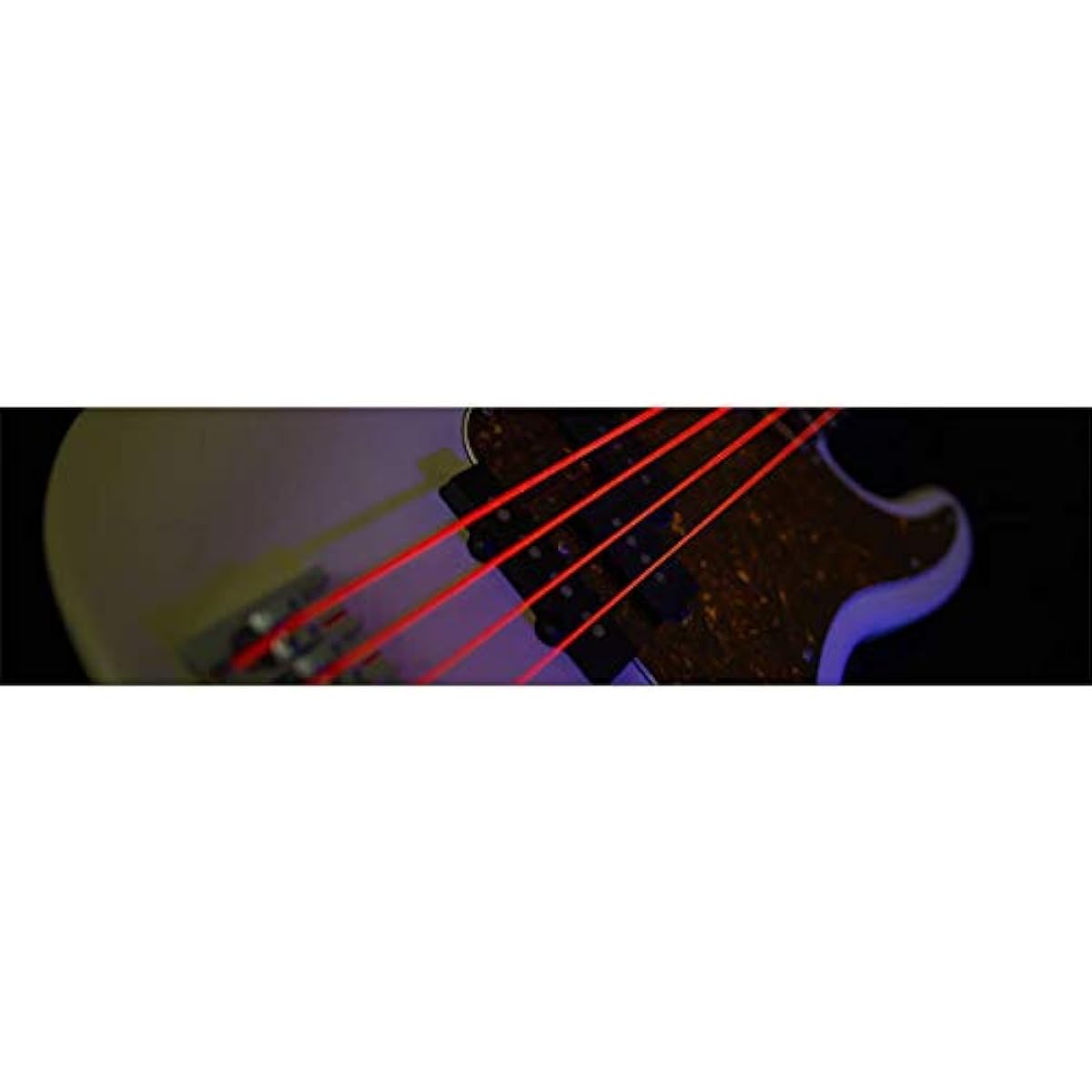 DR 5-string electric bass strings NRB5-45 Hi-Def NEON RED
