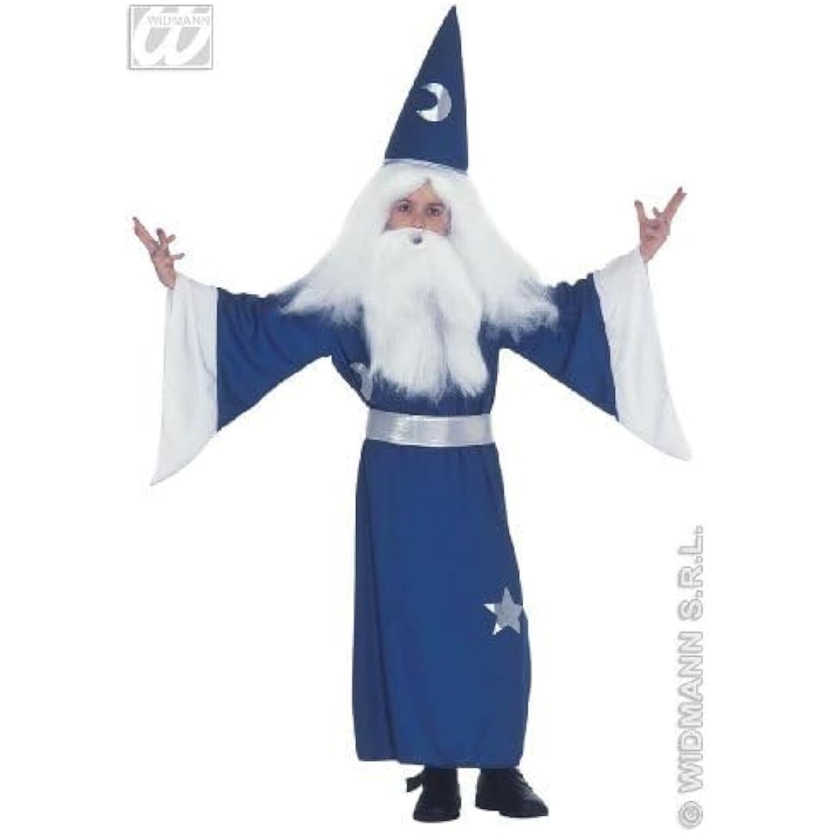 Vidman 38268 - Collar, belt and hat Kinderkostum magician tunic
