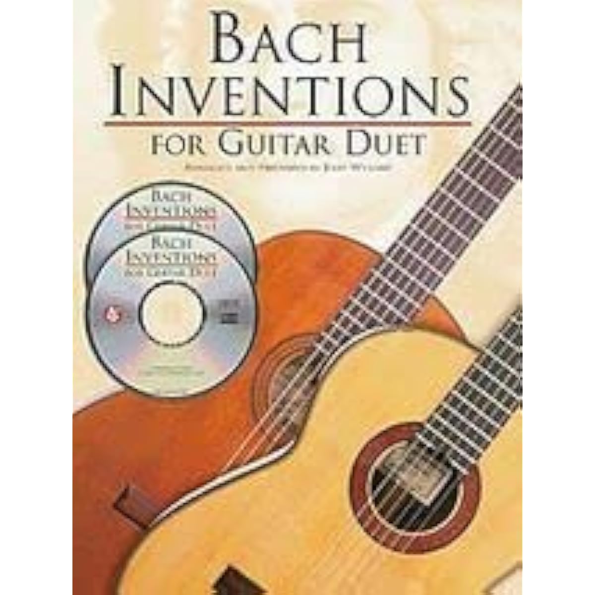Bach duet guitar score (2CD,TAB) included