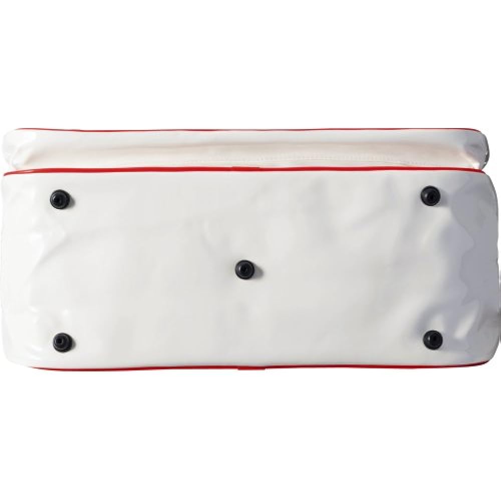 molten enamel bag KM0074-RW red x white L