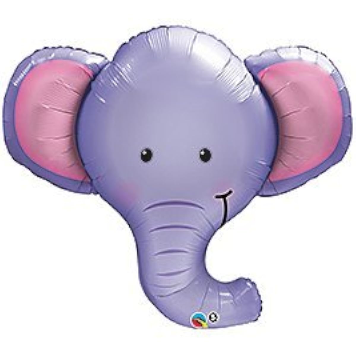 Qualatex One XL Baby Boy Purple Elephant Baby Shower Balloon Decoration Supplies