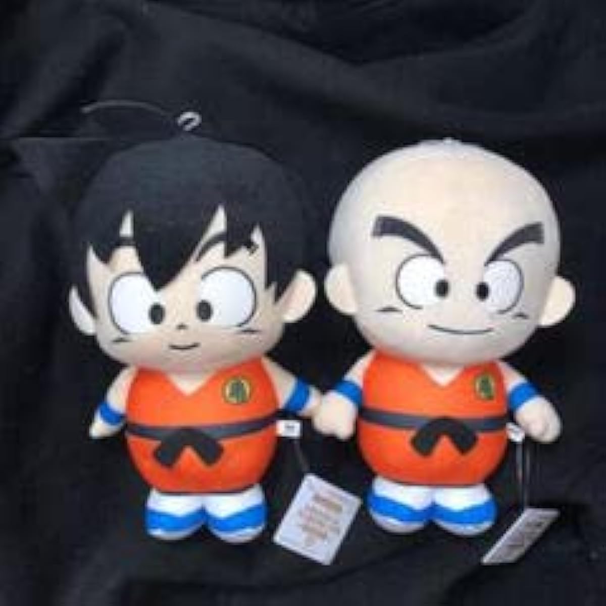 Dragon Ball Huge Plush Toy Kamesenryu Uniform Son Goku Krillin Set of 2