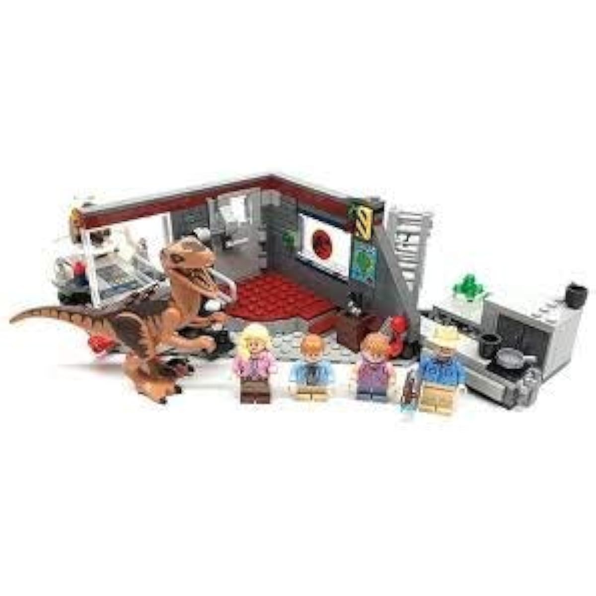 LEGO Jurassic World Jurassic Park Raptor Chase 75932