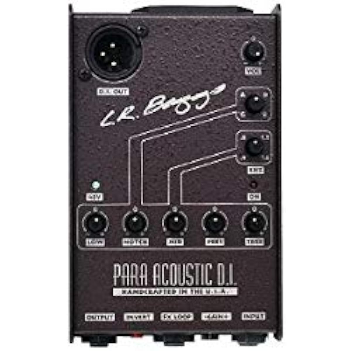 L.R.Baggs Acoustic Guitar Preamp/DI Para Acoustic D.I. Direct Box for Acoustic Guitar
