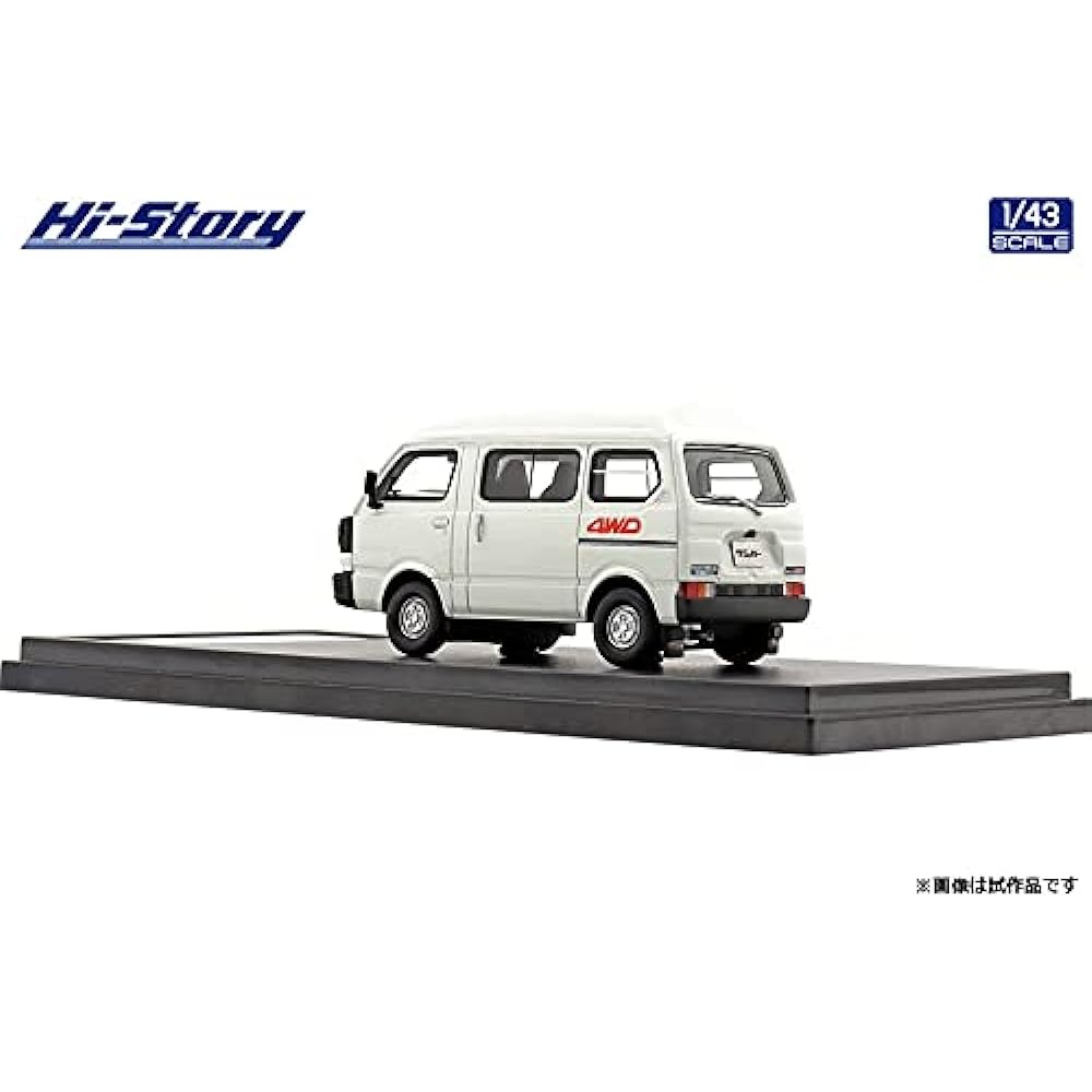 Hi Story 1/43 Subaru SAMBAR 4WD (1980) Gull White Completed Product