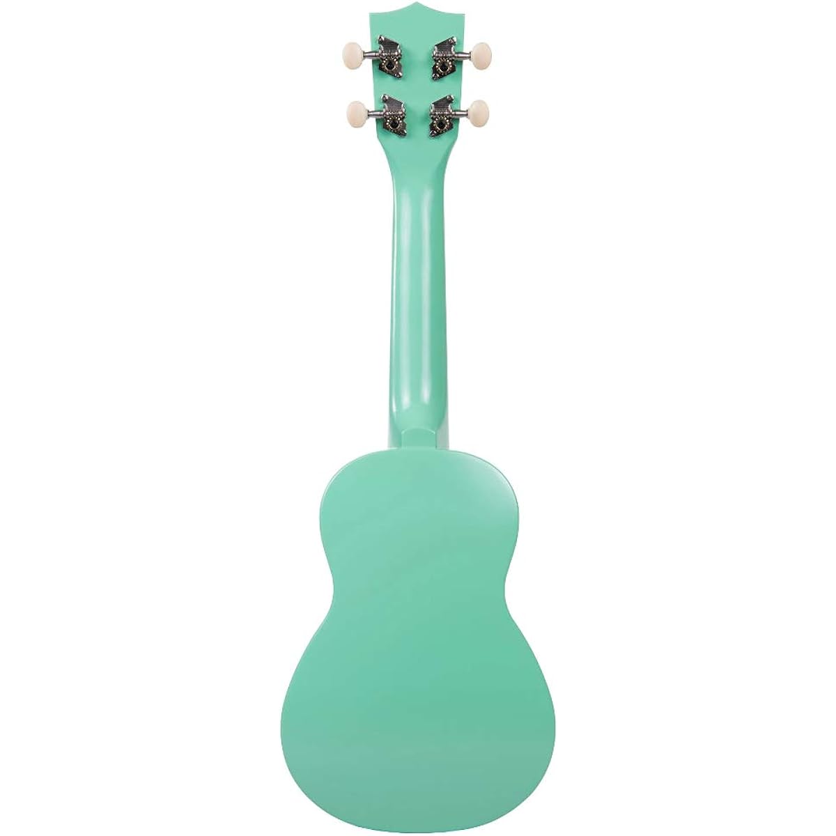 Kala Surf Green Soprano Shark Ukulele - MK-SS/GRN with Tuner and Lumin Trail Polishing Cloth
