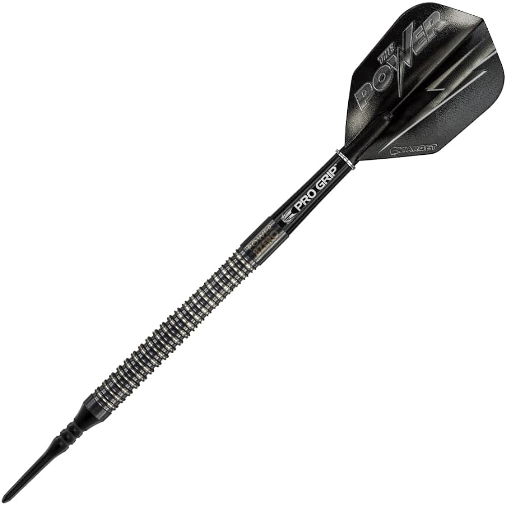 Target Power Eight Zero Black Titanium Phil Taylor Model Barrel Titanium Soft 18g