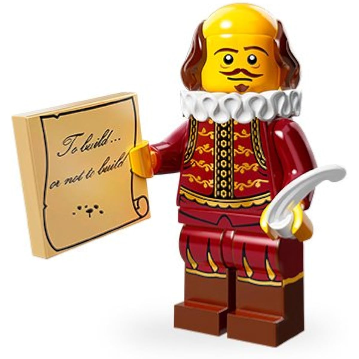 lego movie william shakespeare lego figure