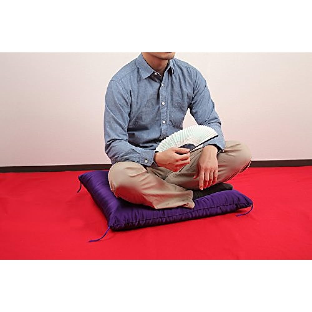 Rakugo koza/celebration cushion purple