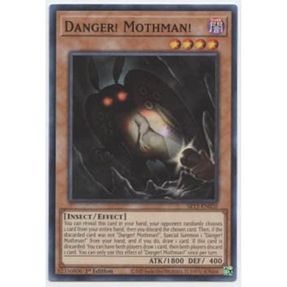 Danger! Mothman! - SR13-EN020 - Common - First Edition