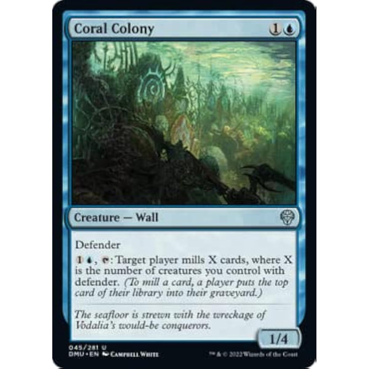 Magic: The Gathering - Coral Colony (045) - Foil - Dominaria United