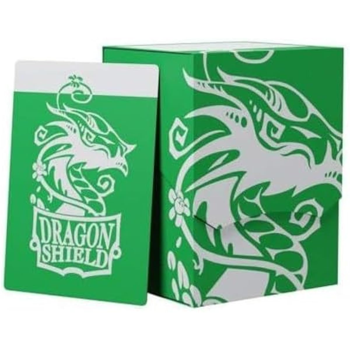 Card Deck Box Deck Shell: Green/Black - Dragon Shield