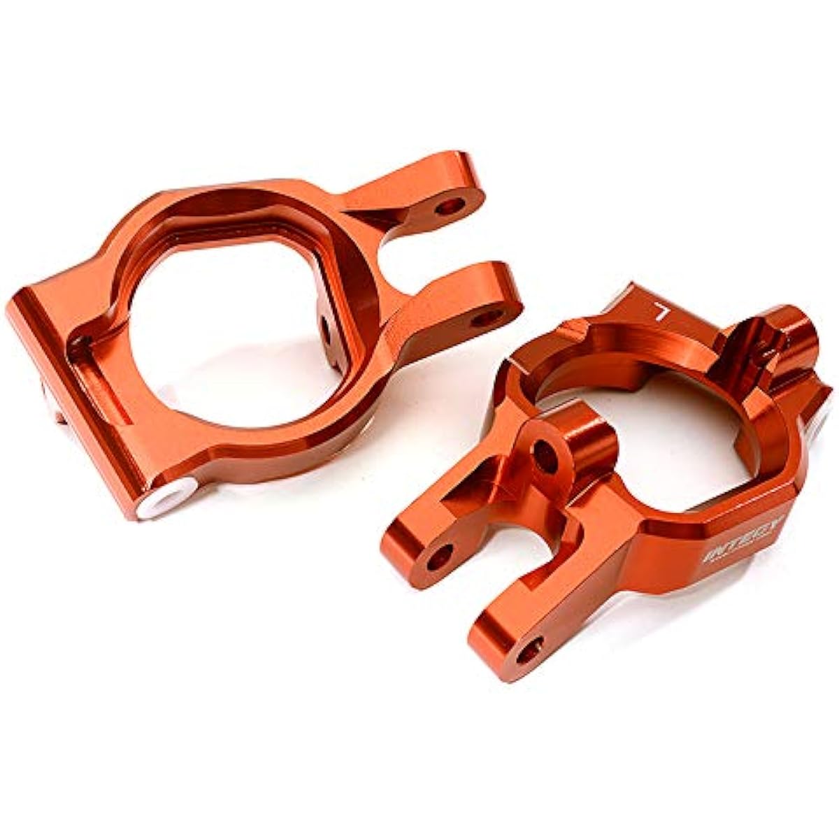 RC Model CNC-Machined Aluminum Front Caster Blocks for Losi 1/5 Desert Buggy XL-E & 2.0