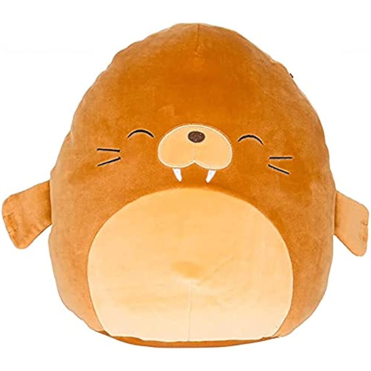 KellyToy Official Squishmallow 5" Bruce the Walrus Marine Life Corps Plush Toy