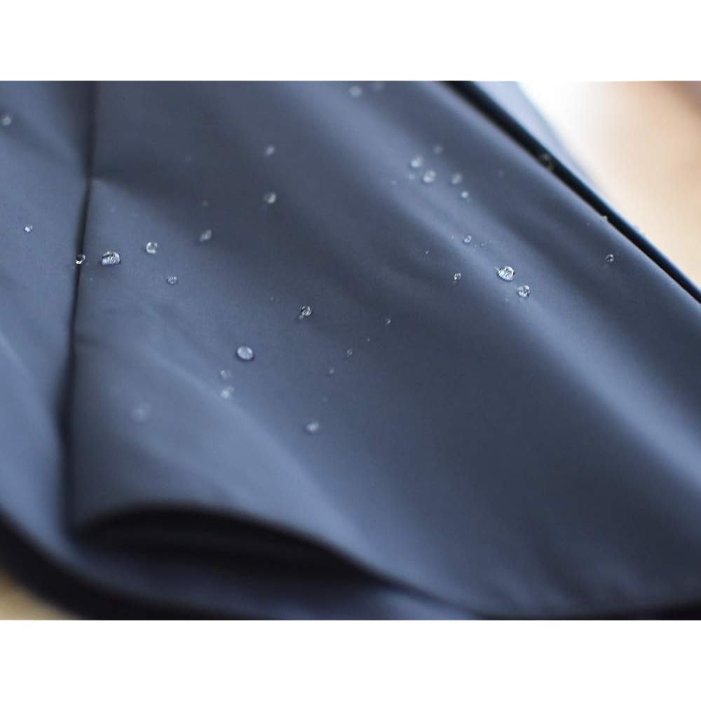 Made in Japan Miratore Folding 60cm 10 Ribs Large Handle Super Water Repellent Fabric 2 Tier Folding Umbrella Komiya Shoten
