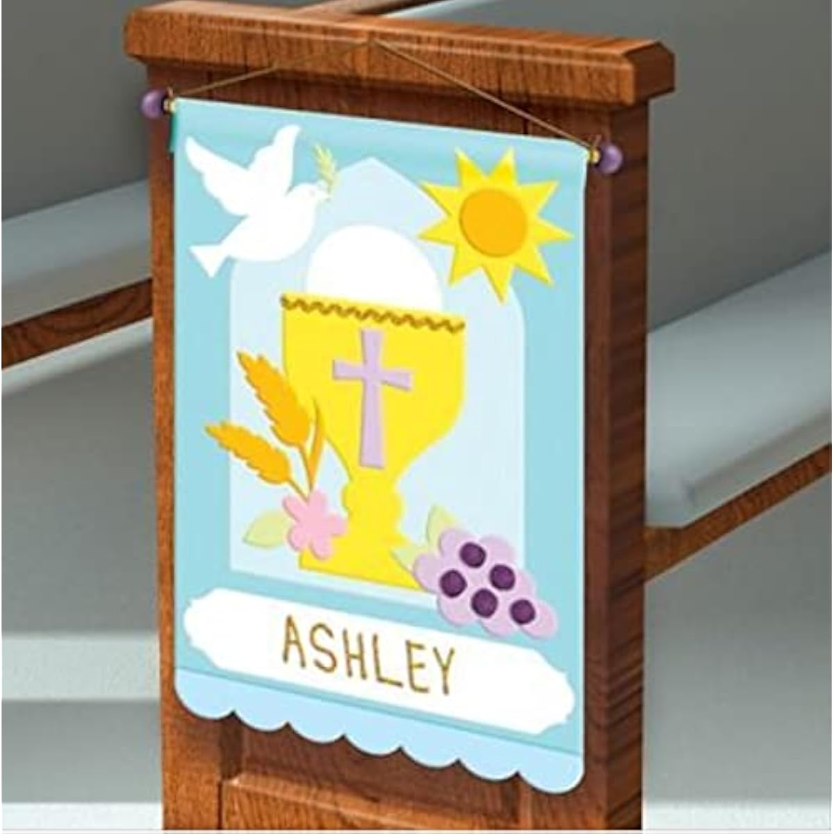 First Communion Pew Banners Decorative Felt Craft Kit