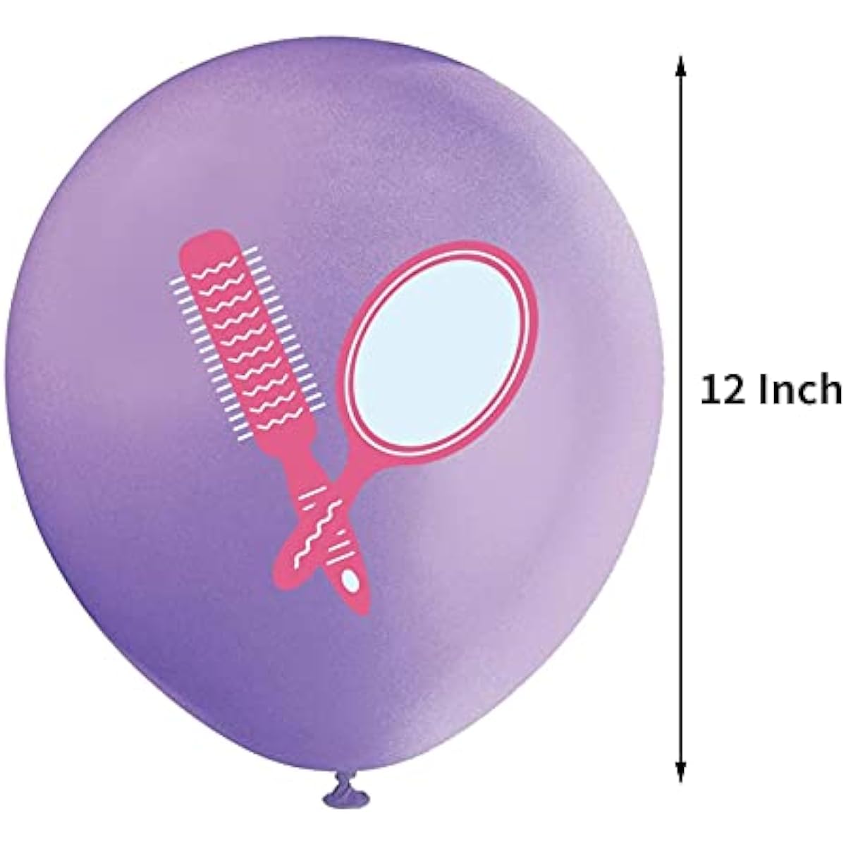 24pcs Makeup Cosmetic Balloons Spa Theme Birthday Party Decorations Girls Day Beauty Bridal Shower Beauty Salon Supplies
