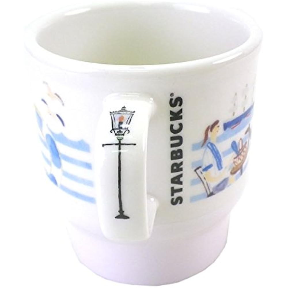 STARBUCKS Starbucks Japan Limited Yokohama Limited Mug Renewal Design Sea Marine Seagull Boat Kanagawa Yokohama Yokohama Regional Limited Local Limited White White Mug Cup Pottery
