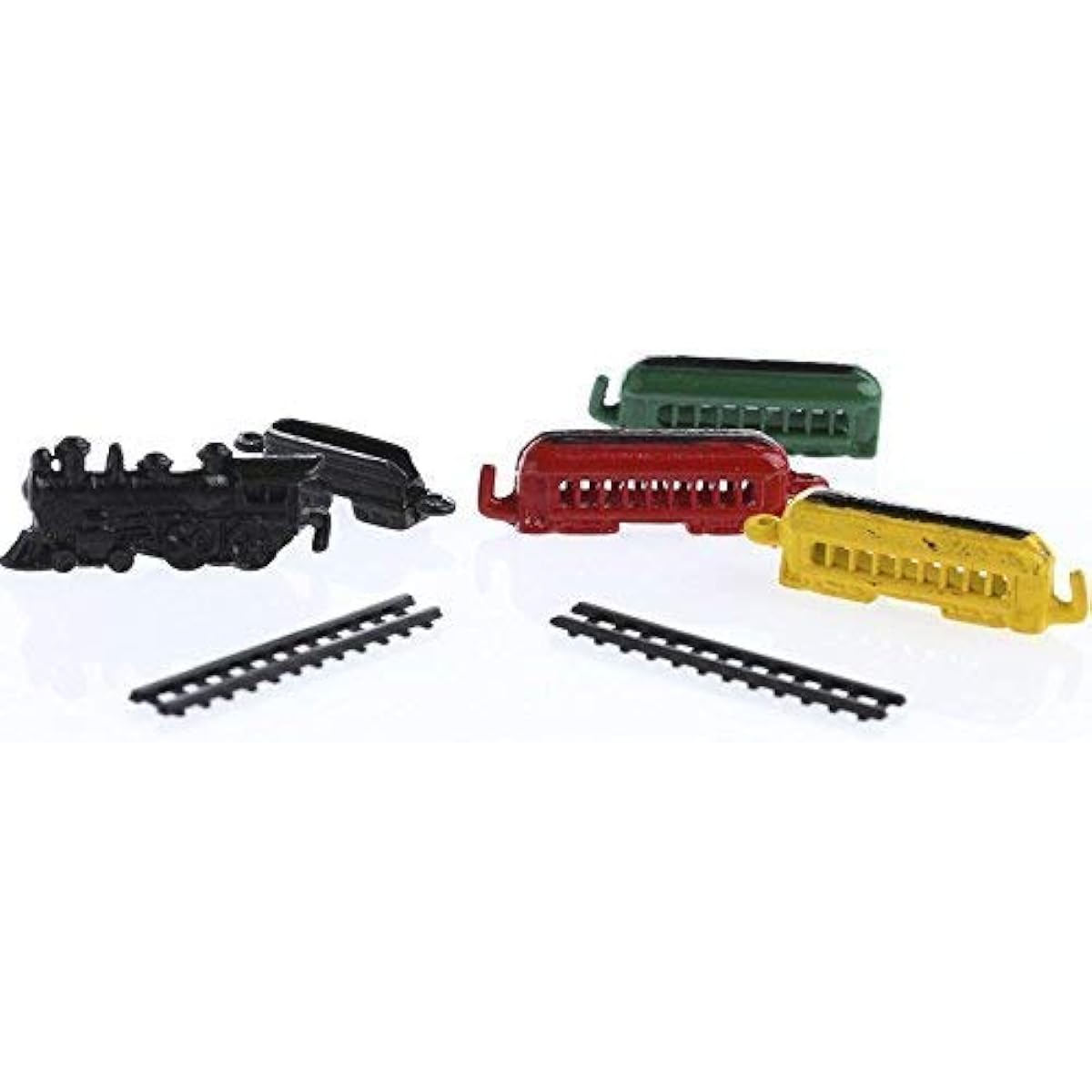 Dollhouse Miniature Nursery Toy Shop Accessories Boys Metal Train Set