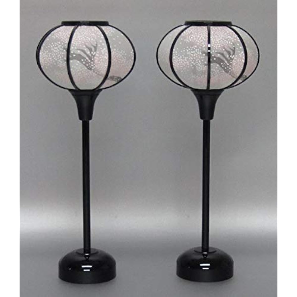 Cordless Snow Lantern "Kyoto Kasumi" LED Lantern, Height 28cm, Hina Doll Tool, Battery Operated