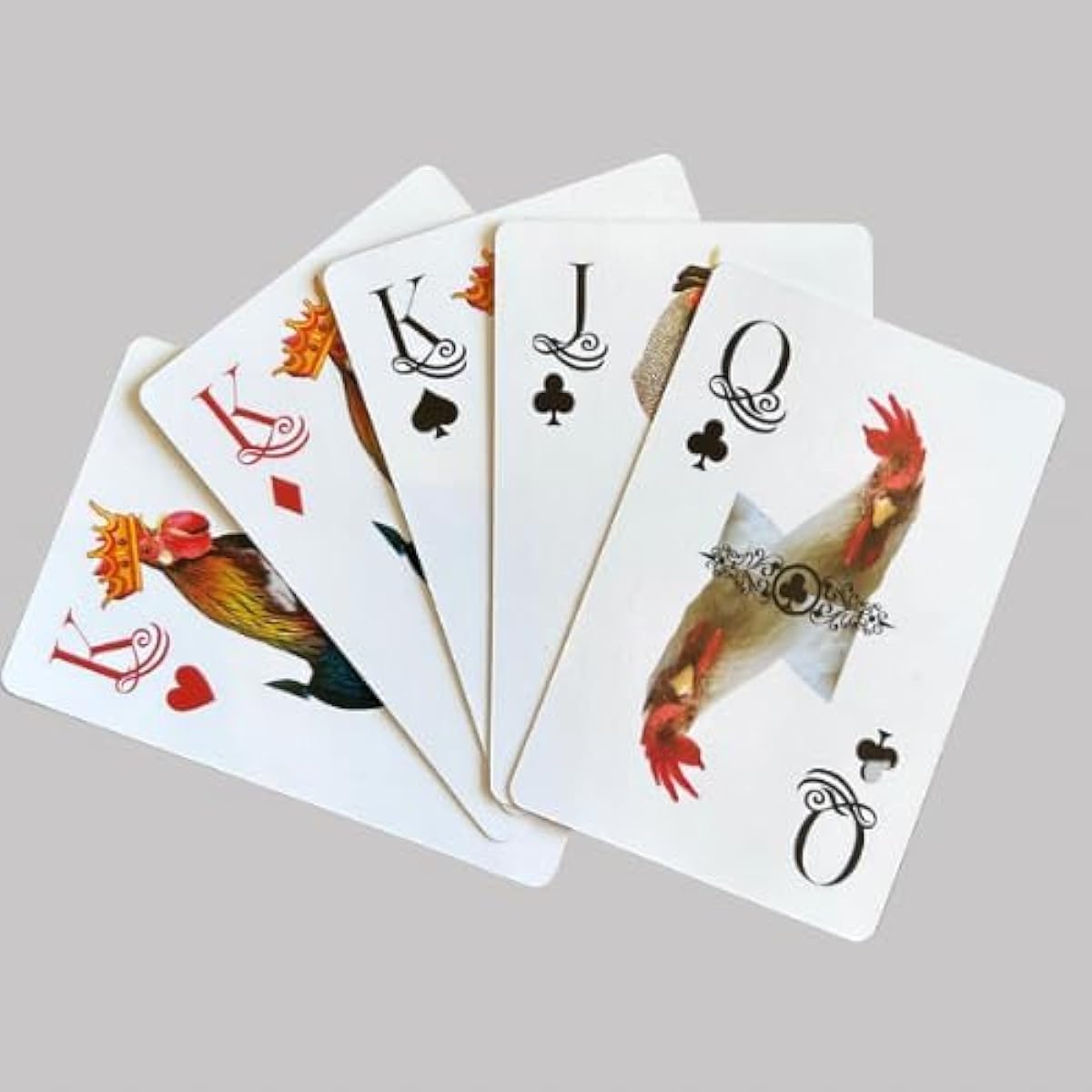 Crazy Chicken Lady playing cards
