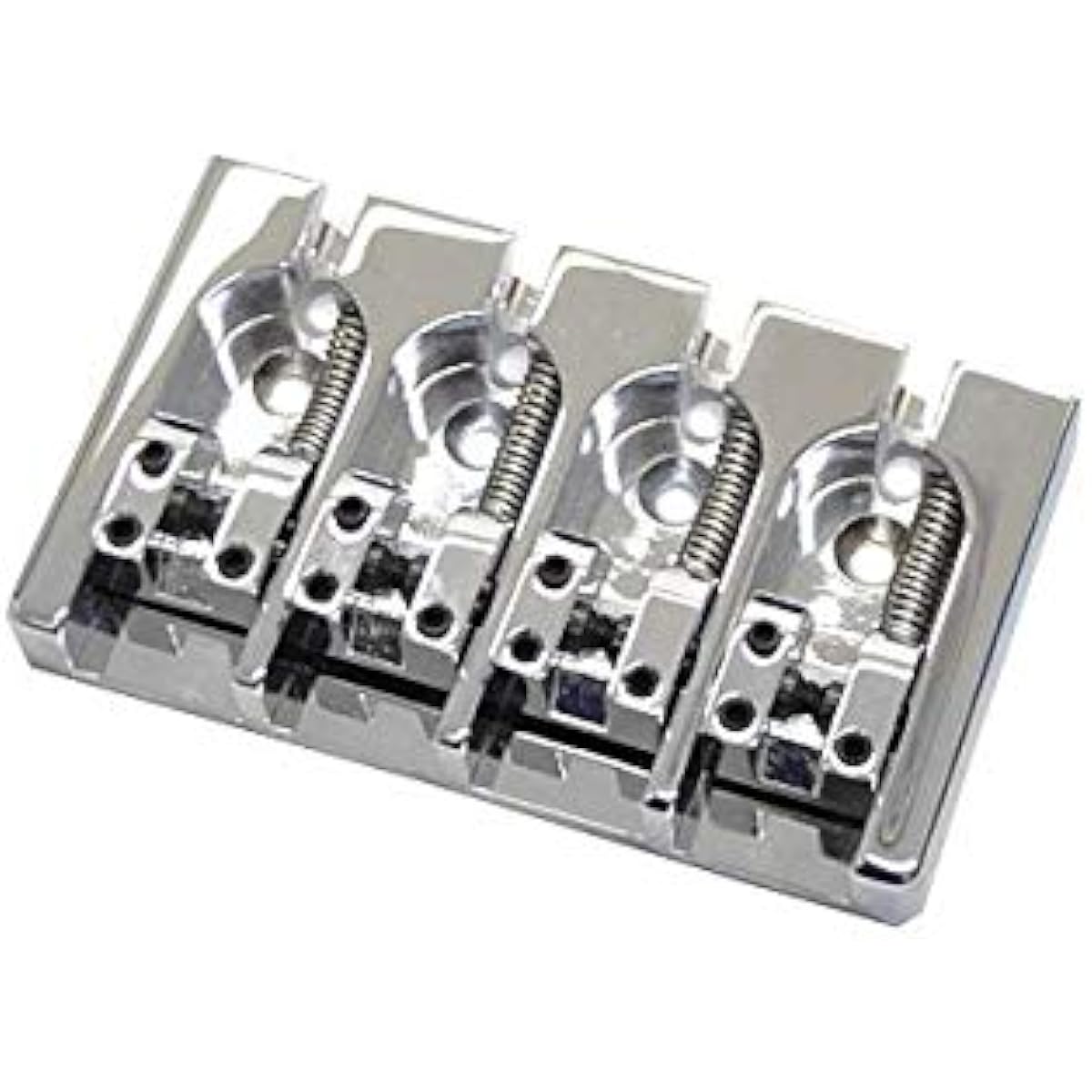 HIP SHOT 4 String Bass Bridge 4 Strings A Style Chrome .750 Brass
