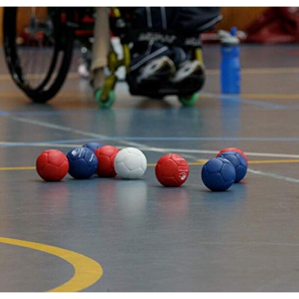 Boccia Ball Set Official Paralympic Event Diameter 86mm Weight 275g Official Standard Medium