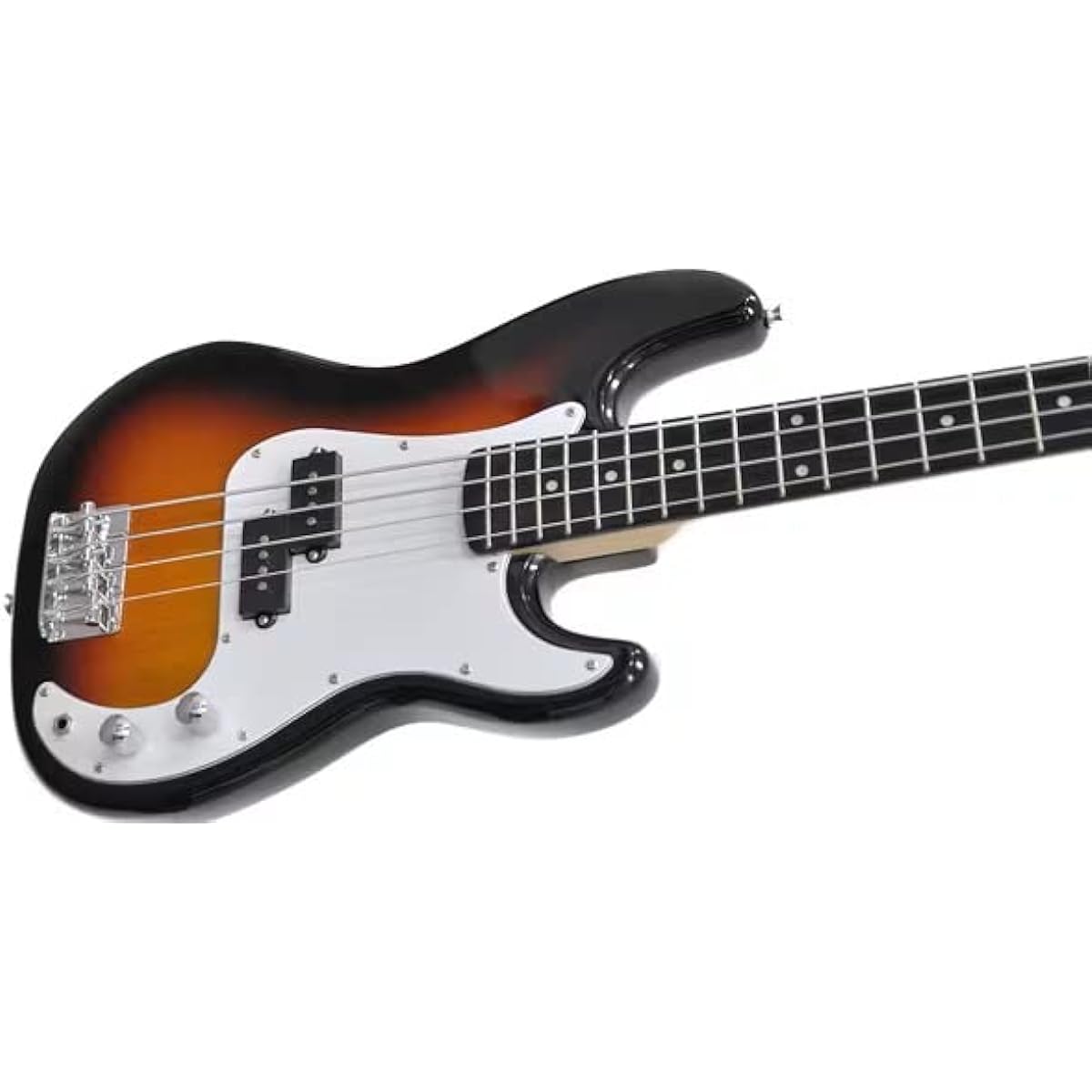 PLAYTECH Short Scale Bass Precision Type Sunburst