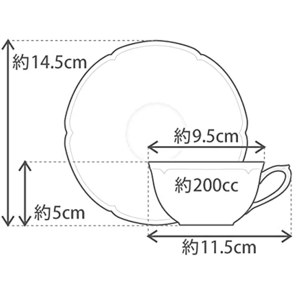 Okura Toen <Direct store only> Blue Cattleya Cup & Saucer 96C/A603