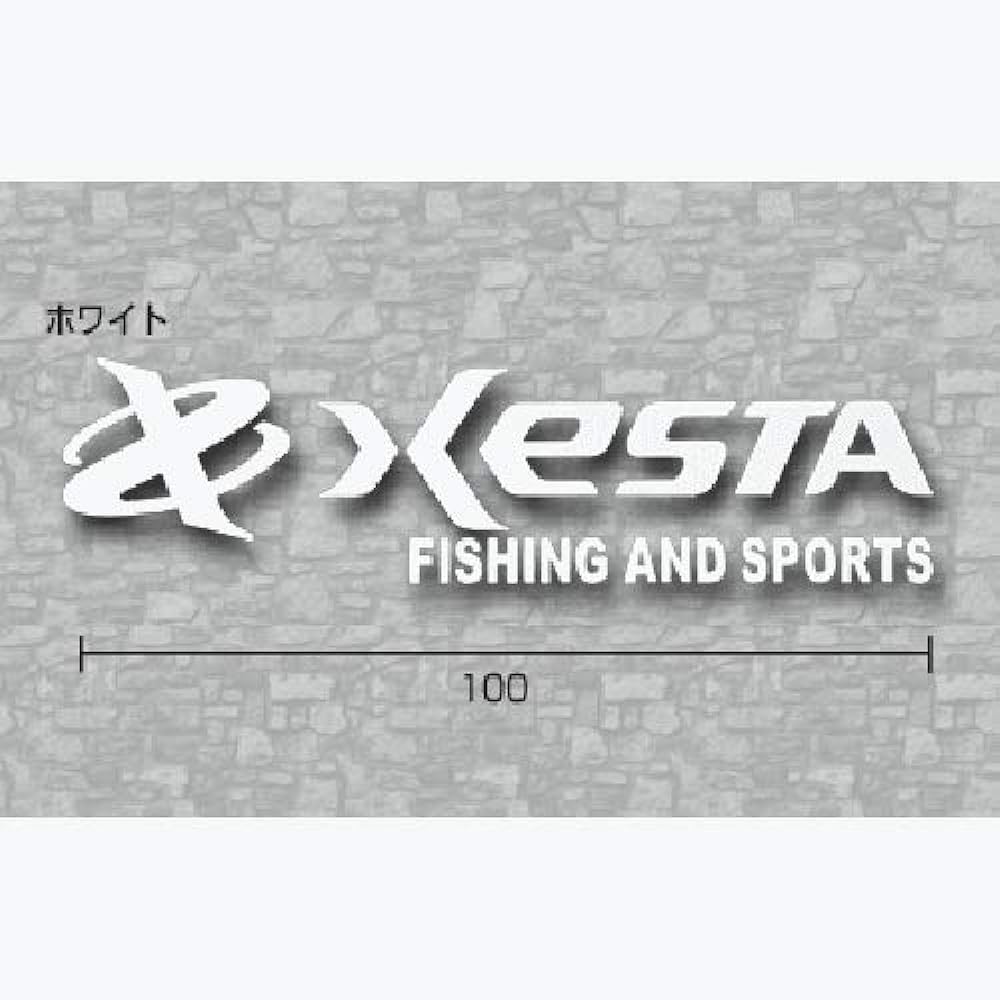 XESTA Cutting Sticker Extra Large Red x Black 40cm