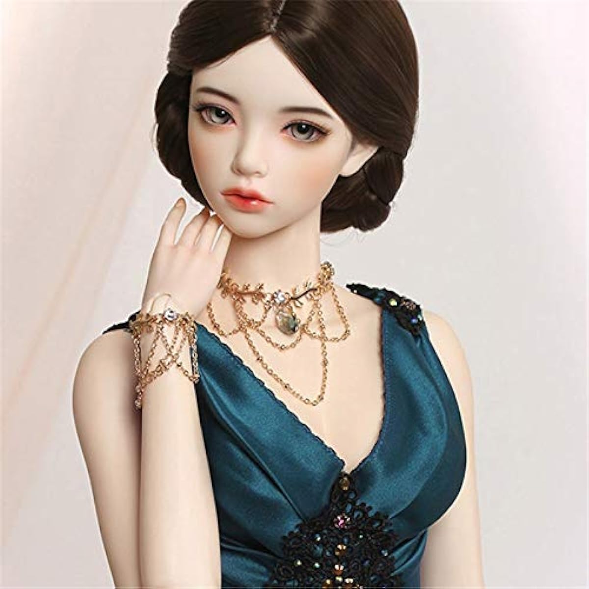 asdoll ball jointed doll BJD doll body female doll 1/3 doll body only with face makeup