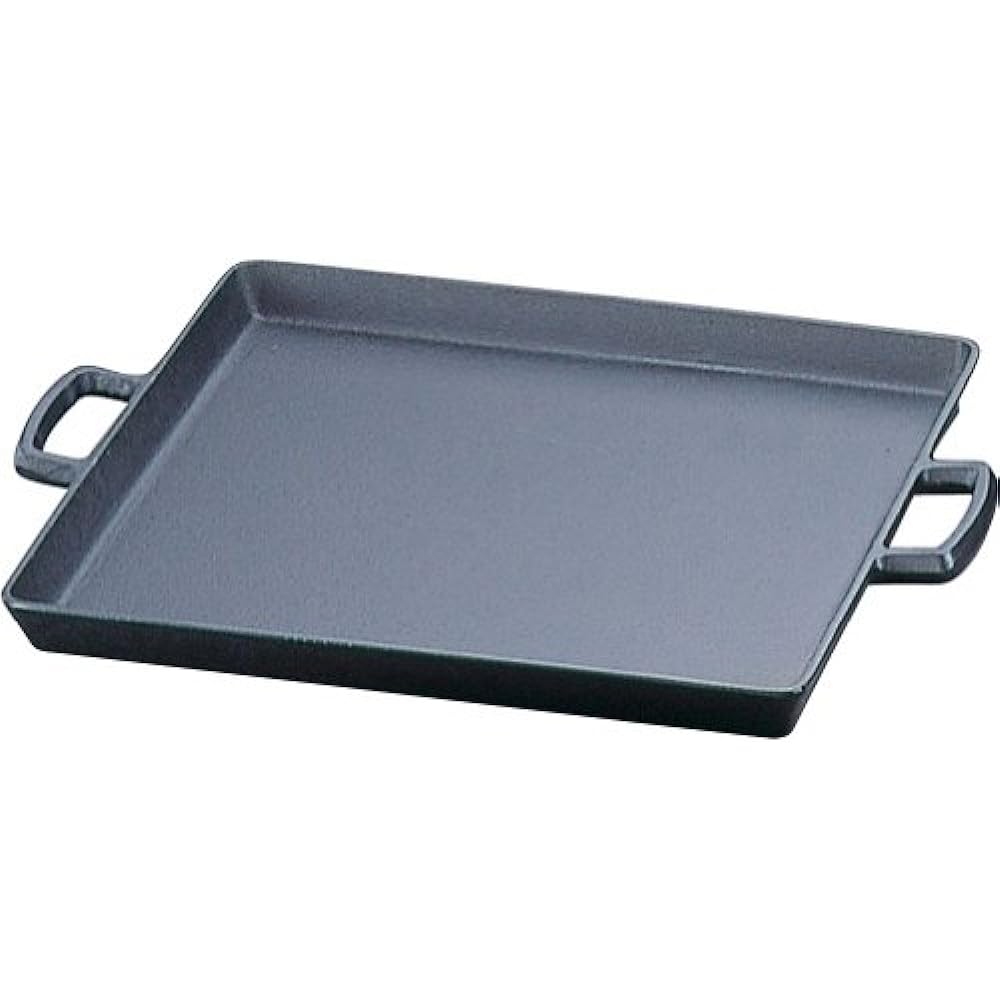 Iwachu Oil Plate Dosshirikun (Small) Plate Thickness Approx. 6mm For Open Fire Nambu Ironware 23015
