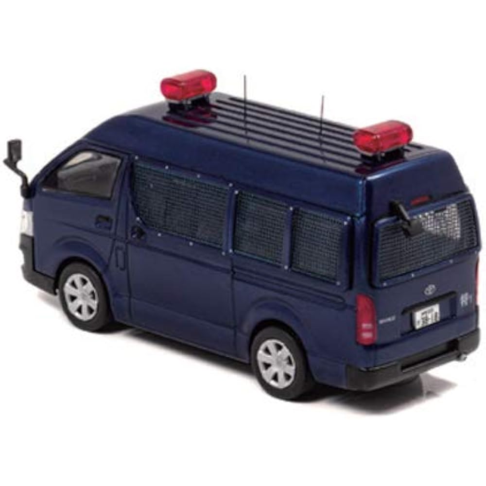 Hiko Seven RAI'S 1/43 Toyota Hiace DX 4 Door High Roof 2013 Metropolitan Police Department Security Department Riot Police Guerrilla Countermeasure Vehicle Completed Product Limited HL431302