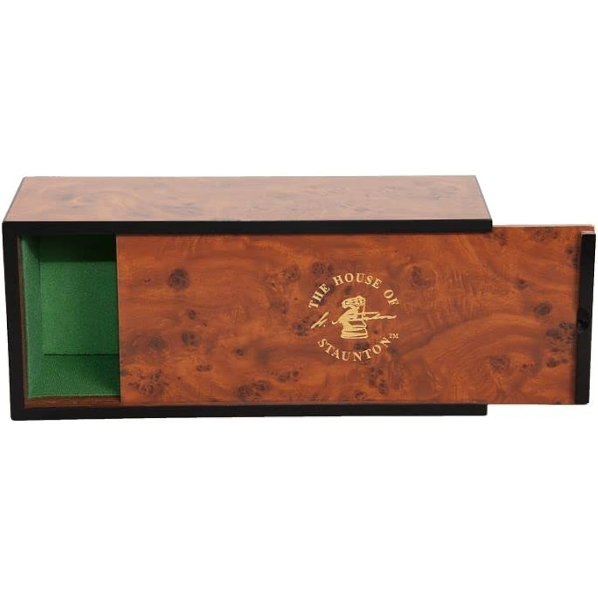 The House of Staunton Slide Top Chess Box (Elmbar)